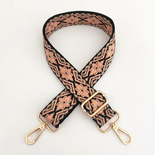 Peachy Bloom Bag Strap